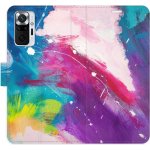 iSaprio Flipové Abstract Paint 05 - Xiaomi Redmi Note 10 Pro – Zboží Živě