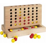 Small Foot Dřevěná hra cestovní piškvorky – Zboží Dáma