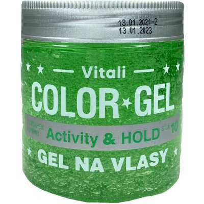 Styl Vitali Color Activity & Hold Kopřiva tužicí gel na vlasy 390 ml