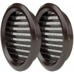 Vents 80 mm MV 80/2 bVs hnědá 2 kusy – Sleviste.cz
