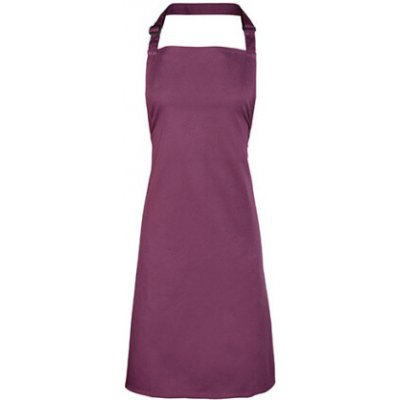 Premier Workwear Klasická zástěra za krk PR150 Aubergine Pantone 5115 72x86cm – Hledejceny.cz