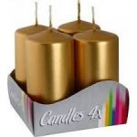 Bispol válec Zlatá 40 x 80 mm 4 ks – Hledejceny.cz