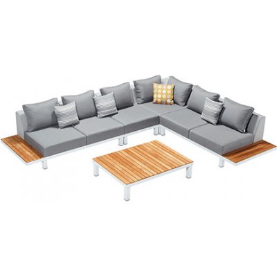 HIGOLD NL Zahradní 5 místná rohová sedací souprava POLO 2.0 GREYHG684150G – Hledejceny.cz