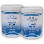 FitSport Nutrition 2x 100% Pure MSM Methylsulfonylmethan 500 g Organic Sulfur – Hledejceny.cz
