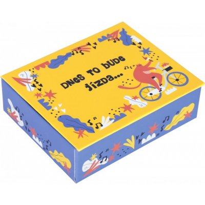 Albi Hrací krabička na peníze Kočka na kole 11 x 9 x 3,5 cm – Zboží Mobilmania