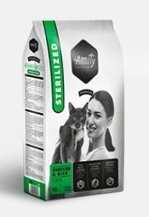 Amity Premium cat STERILISED Krmivo pro kočky kuře 1,5 kg