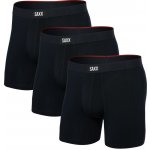 Saxx Vibe Xtra Boxer Brief Fly čierne 3pack – Zboží Mobilmania