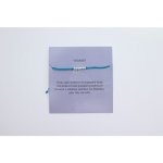 Majya Náramek tyrkysový s přívěskem 10592 – Zboží Dáma