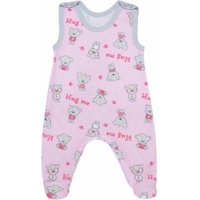 ESITO Kojenecké dupačky Teddy bears růžová – Zboží Dáma