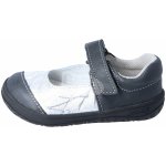 Jonap barefoot boty balerínky B14 M černá stříbrná – Zboží Dáma