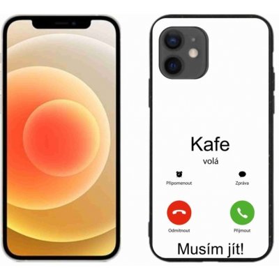 mmCase na iPhone 12 mini - kafe volá bílé pozadí – Zboží Mobilmania