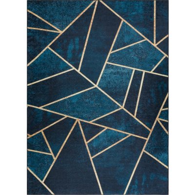 Hakano Arlen Mosaic modro-zlatý s geometrickým vzorem – Zboží Mobilmania