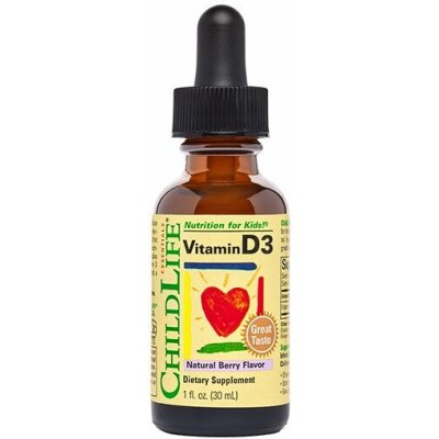 ChildLife Vitamin D3 500 IU 30 ml Přírodní lesní plody – Hledejceny.cz