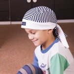 Bavlněný šátek z úpletu pirát – Zboží Dáma