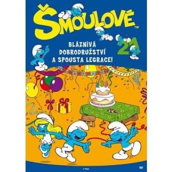 Šmoulové 21: Bláznivá dobrodružství a spousta legrace DVD