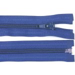 Pro Háčkování Spirálový zip No 5 dělitelný 50 cm královsky modrý – Sleviste.cz