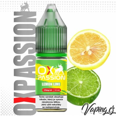 Oxva OX Passion Lemon Lime 10 ml 20 mg – Zboží Mobilmania
