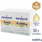 Kendamil 3 Nature HMO+ 4 x 600 g – Zboží Mobilmania