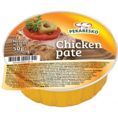Pekabesko Kuřecí paté 50 g – Zbozi.Blesk.cz