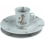 Český porcelán Dětská jídelní sada ŽIRAFA porcelán 3 dílná – Hledejceny.cz