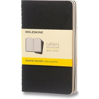 Moleskine Sešity Cahier černé A6 – Zboží Mobilmania