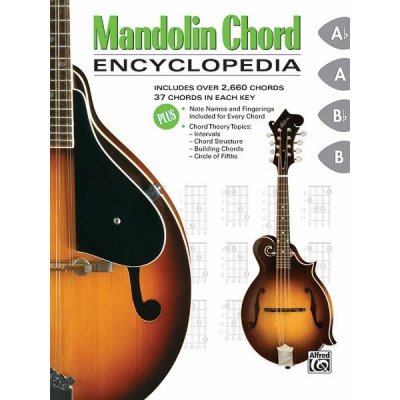 Mandolin Chord Encyclopedia akordy na mandolínu – Zboží Mobilmania