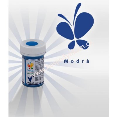 Vola Colori Barva v prášku do tuků, do čokolád AF modrá 3 g – Hledejceny.cz