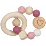 Goki Srdíčko růžové elastická hračka s kroužkem – Zbozi.Blesk.cz