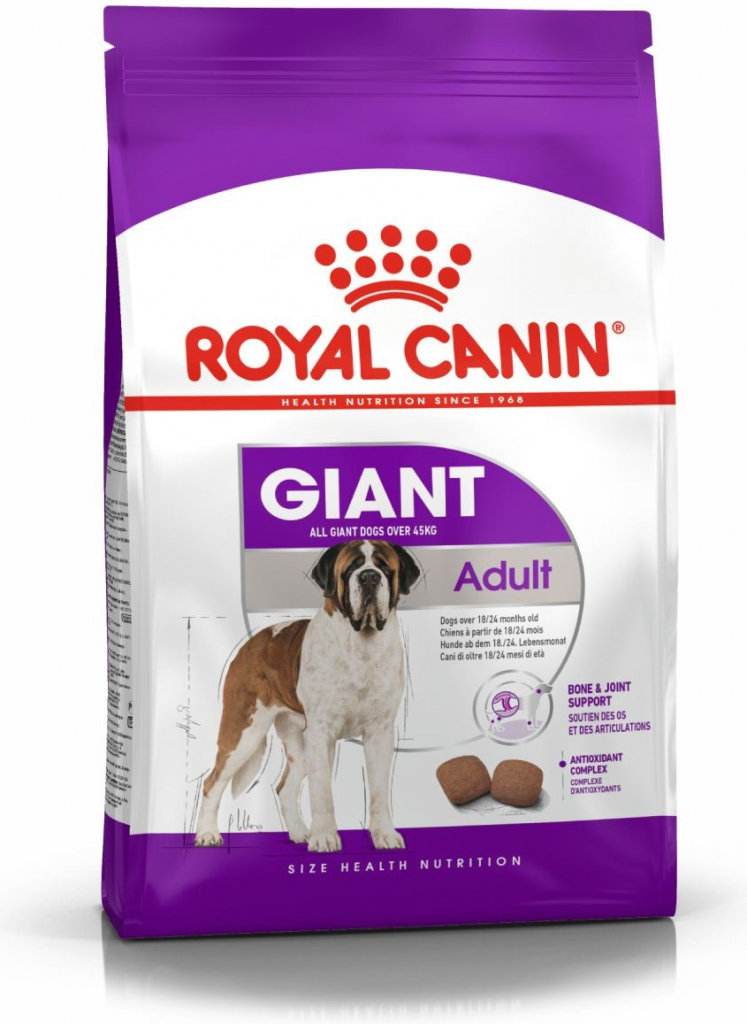 Royal Canin Giant Adult 15 kg 3 kg