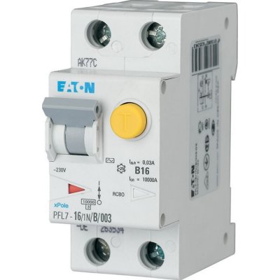 Eaton PFL7-16/1N/003/C 16A 30mA AC PFL7-16/1N/C/003 263537 – Zboží Mobilmania