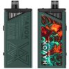 Gripy e-cigaret Uwell HAVOK V1 Pod 65W grip Full Kit 1800 mAh zelená