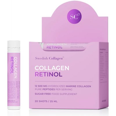 Swedish Collagen Retinol 25 ml x 20 shots – Hledejceny.cz