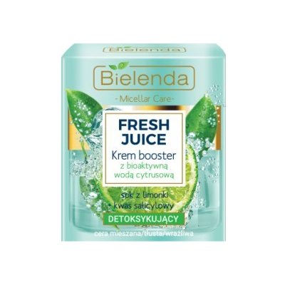 Bielenda Fresh Juice Cream booster Detoxifying Lime Juice 50 ml