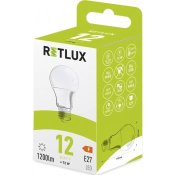 Retlux RLL 407 A60 E27 bulb 12W CW