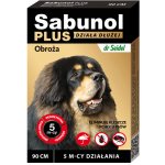 Sabunol Plus Obojek pro psy proti blechám a klíšťatům 90 cm – Zboží Mobilmania