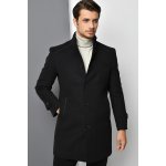 Dewberry pánský kabát PLT8391 černá – Zboží Dáma