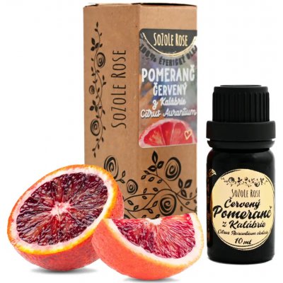 SoZoLe Rose Éterický olej Červený pomeranč z Kalábrie lisovaný 10 ml – Hledejceny.cz