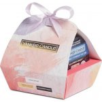 Yankee Candle Dárková sada s 3 vonnými vosky clean cotton vanilla cupcake midsummer´s night 3 x 22 g – Zboží Dáma