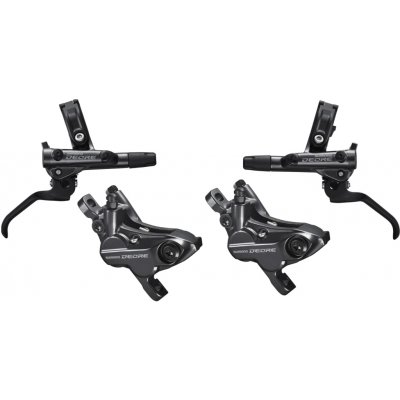 Shimano set kotoučových brzd Deore BR M6120/BL M6100 přední+zadní čtyřpístkové – Zboží Dáma