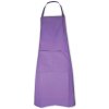 Zástěra The One Apron Zástěra na krk fialová