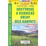 Hostýnské a Vizovické vrchy Bílé Karpaty mapa 1:100 000 č. 222 – Hledejceny.cz