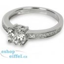 Silver Cat Stříbrný prsten s krystaly SC031