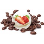 ManuCafe Jahody ve smetaně káva bezkofeinová zrnková 50 g – Hledejceny.cz