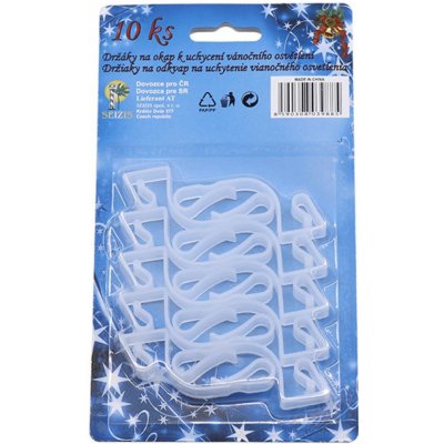 Seizis Set držáků na okap velké 10ks – Zbozi.Blesk.cz