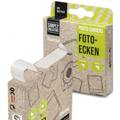 Hama fotorůžky samolepící, transparentní, 500 ks – Sleviste.cz