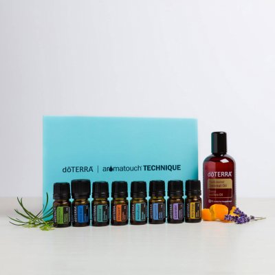 doTerra Esenciální olej Aroma Touch Technique Kit 8 x 5 ml + Kokosový olej 115 ml – Hledejceny.cz