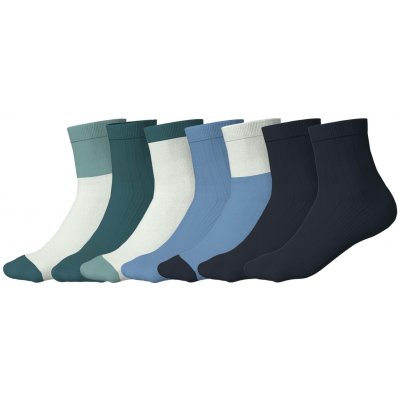 ESMARA KIDS Dětské ponožky s BIO bavlnou 7 párů modrá / navy modrá / zelená – Sleviste.cz