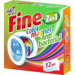 Well Done Fine Color Magnet Antibacterial ubrousky 12 ks – Sleviste.cz