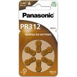 Panasonic baterie do naslouchadel 6ks PR312(41)/6LB – Zboží Živě