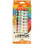 Barvy akrylové 12 ml x12 ks JUNIOR – Sleviste.cz